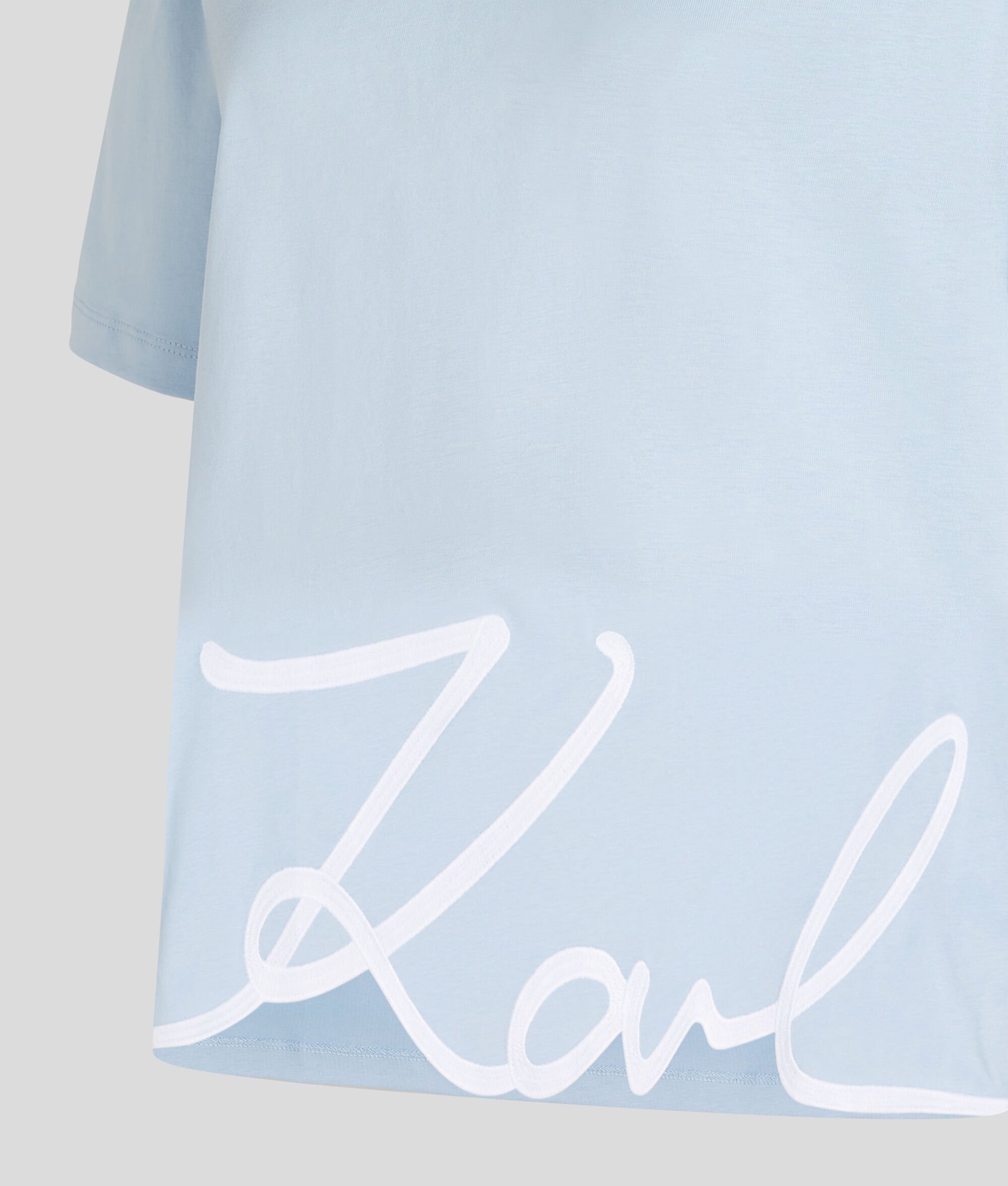 (image for) Precious KARL SIGNATURE HEM T-SHIRT